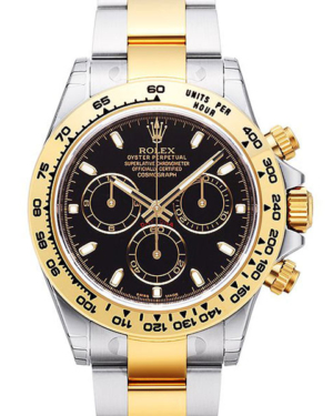 Replica Uhren Rolex Cosmograph Daytona 116503 Gold Silber Schwarz