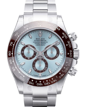 Replica Uhren Rolex Cosmograph Daytona 116506 Silber Azurblau