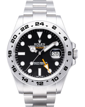 Replica Uhren Rolex Explorer II 226570 Silber Schwarz