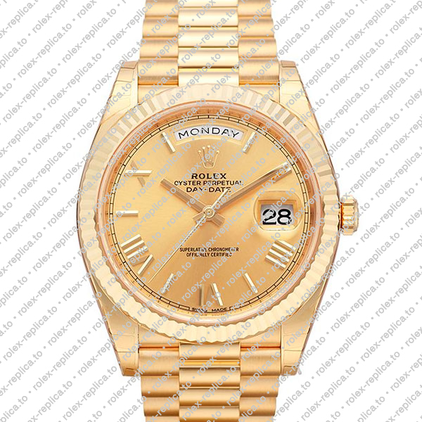 rolex day date 40 fake