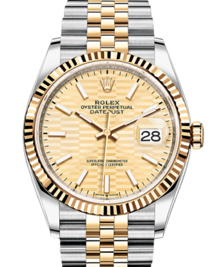 Replica Uhren Rolex Datejust 36 126233 Silber Gold