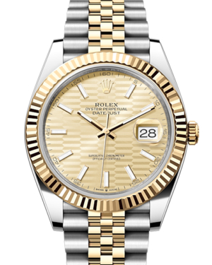 Replica Uhren Rolex Datejust 41 126333 Silber Gold