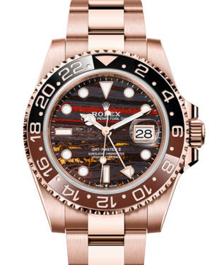 Replica Uhren Rolex GMT-Master II 126715 CHNR Roségold Tigereisen