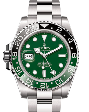Replica Uhren Rolex GMT-Master II 126729 VTNR Silber Grün