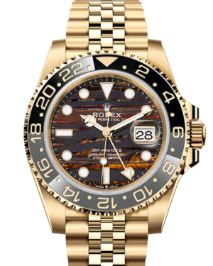 Replica Uhren Rolex GMT-Master II 126718 GRNR Gold Tigereisen