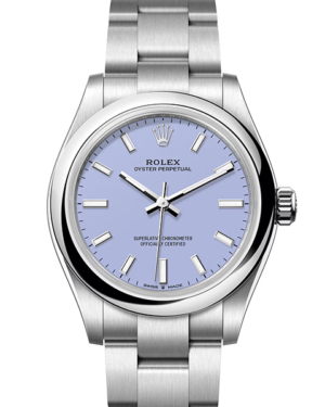 Replica Uhren Rolex Oyster Perpetual 31 277200 Silber Lila